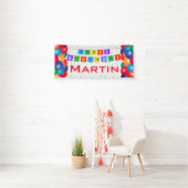Personalisiertes alles Gute zum Geburtstag Banner (Insitu)