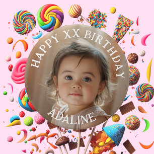 Personalisiertes Alles Gute zum Geburtstag Foto Na Button