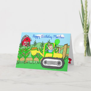 Personalisiertes Alles Gute zum Geburtstag kleiner Karte