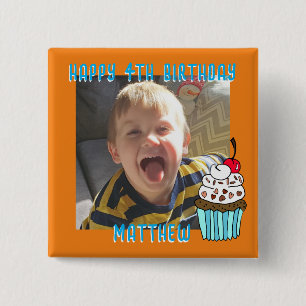 Personalisiertes Alles Gute zum Geburtstag Name un Button