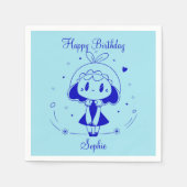 Personalisiertes Alles Gute zum Geburtstag Serviette (Vorderseite)