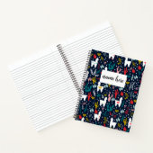 Personalisiertes Alpaca-Notebook Notizblock (Innenseite)