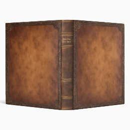 Personalisiertes Altbuch 3-Ring Binder 2,5 Cm Ordner