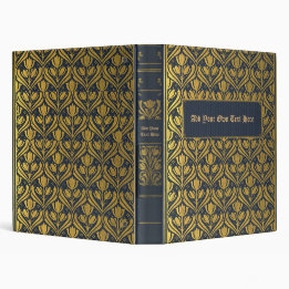 Personalisiertes Altbuch 3-Ring Binder 2,5 Cm Ordner