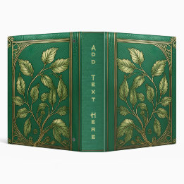 Personalisiertes Altbuch 3-Ring Binder 3,8 Cm Ordner
