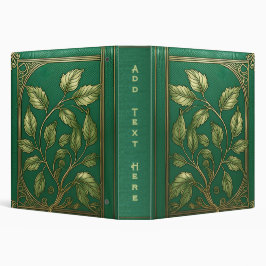 Personalisiertes Altbuch 3-Ring Binder 3,8 Cm Ordner