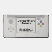 Personalisiertes Alte Schule Handheld-Elektroniksp Schreibtischunterlage (Vorderseite)