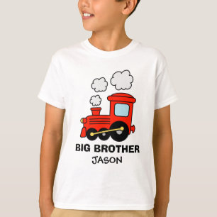 Personalisiertes älteres Brüder-Shirt Rote Spiel T-Shirt