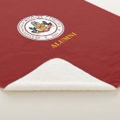 + PERSONALISIERTES ALUMNI Red Sherpa PMC SIEGEL Bl Sherpadecke (3/4)