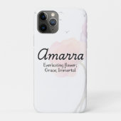 Personalisiertes Amarra iPhone / iPad Gehäuse Case-Mate iPhone Hülle (Rückseite)