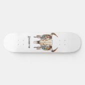 Personalisiertes amerikanisches Design-Skateboard Skateboard (Horizontal)