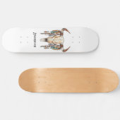 Personalisiertes amerikanisches Design-Skateboard Skateboard (Horizontal)