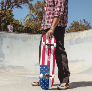 Personalisiertes amerikanisches Flag-Skateboard Skateboard
