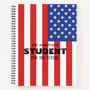 Personalisiertes amerikanisches Notizbuch