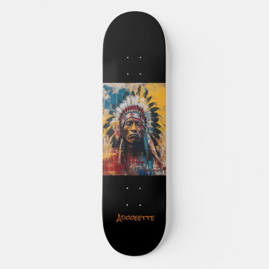 Personalisiertes amerikanisches Skateboard (Vorderseite)