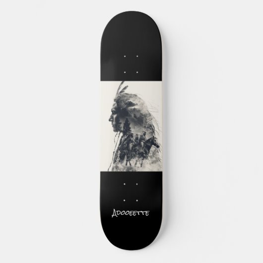Personalisiertes amerikanisches Skateboard (Vorderseite)