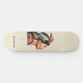 Personalisiertes amerikanisches Skateboard (Horizontal)