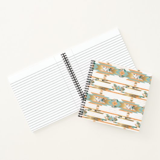 Personalisiertes amerikanisches SpiralNotebook Notizblock (Innenseite)