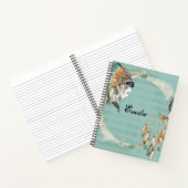 Personalisiertes amerikanisches SpiralNotebook Notizblock (Innenseite)