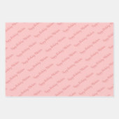 Personalisiertes Ananas-Wrapping Paper-Set Geschenkpapier Set (Vorderseite 3)