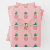 Personalisiertes Ananas-Wrapping Paper-Set Geschenkpapier Set (Beispiel)
