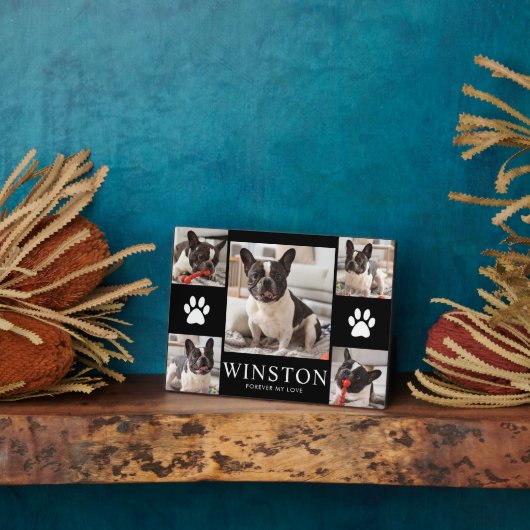 Personalisiertes Andenkenfoto Für Verstorbene Haus Fotoplatte (Seite)