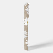 Personalisiertes anfängliches Daisy-Muster Beige Case-Mate iPhone Hülle (Rückseite / Rechts)