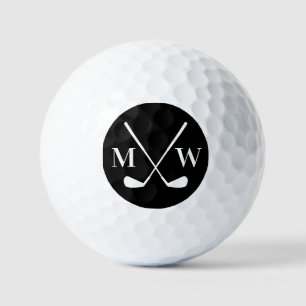 Personalisiertes Anfangsmonogramm Golfball