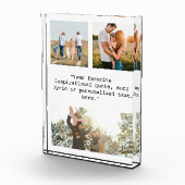 Personalisiertes Angebot 3 Foto-Block Fotoblock (Rechts)