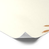 Personalisiertes Angebot Fall Fall Fall Poster (Ecke)