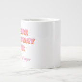 Personalisiertes Angebot für künftige Star-Teilneh Jumbo-Tasse (Vorderseite)