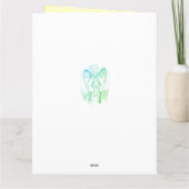 Personalisiertes Angel-Design Karte (Rückseite)