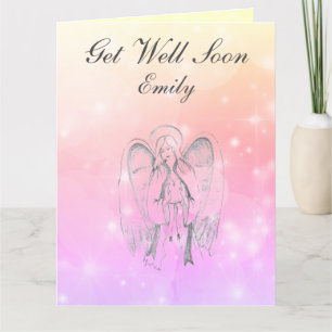 Personalisiertes Angel-Design Karte