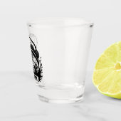 Personalisiertes Angelglas Reel Legend Schnapsglas (Rechts)