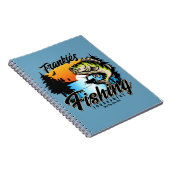 Personalisiertes Angelturnier Fischfeindlichkeit Notizblock (Rechte Seite)