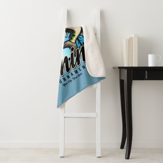 Personalisiertes Angelturnier Fischfeindlichkeit Sherpadecke (Beispiel)