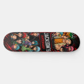 Personalisiertes Anime-Geschenk Skateboard Deck (Horizontal)