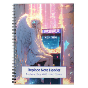 Personalisiertes Anime-Themen-Notizbuch Notizblock