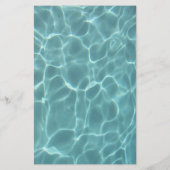 Personalisiertes Aqua Green Swimming Pool Foto (Rückseite)