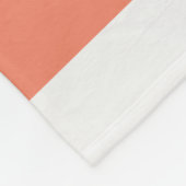 Personalisiertes Aquarell-Hund Fleecedecke (Ecke)