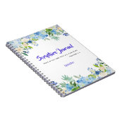 Personalisiertes Aquarellblatt Notizblock (Rechte Seite)