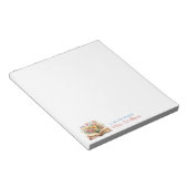 personalisiertes Aquarellbuch Notizblock (angewinkelt)
