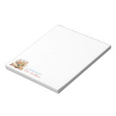 personalisiertes Aquarellbuch Notizblock (Rotiert)