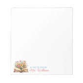 personalisiertes Aquarellbuch Notizblock (Vorderseite)