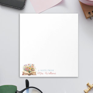 personalisiertes Aquarellbuch Notizblock