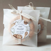 Personalisiertes Aquarellkoch Backen Runder Aufkleber