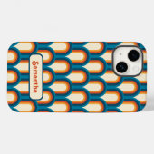 Personalisiertes Arch-Rainbow-Muster Case-Mate iPhone Hülle (Rückseite (Horizontal))