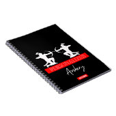 Personalisiertes Archery-Notebook Notizblock (Rechte Seite)