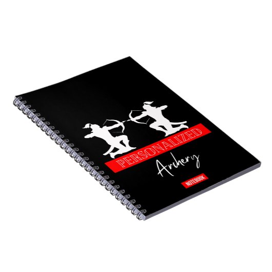 Personalisiertes Archery-Notebook Notizblock (Rechte Seite)