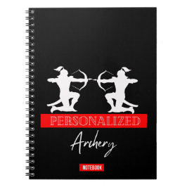 Personalisiertes Archery-Notebook Notizblock